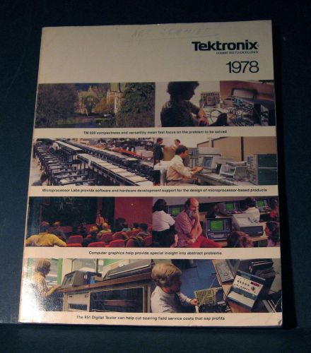 Tektronix Test, Measurement and Monitoring Product Catalog 1978