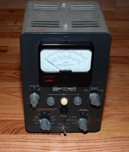 General Radio DC Amplifier and Electrometer Type 1230-A