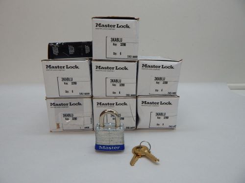 44 Keyed Alike Master Locks 3KABLU 3/4&#034;  each lock has two keys