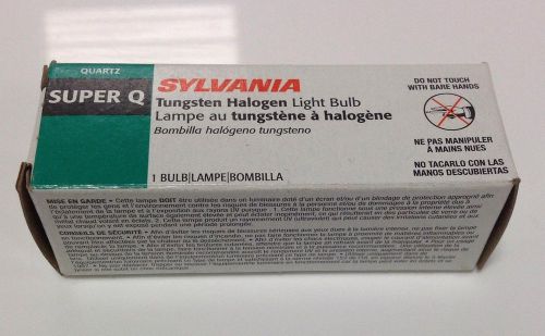 Sylvania super q 150w 120v tungsten halogen light bulb 150q/cl/dc(etc) ba15d nib for sale