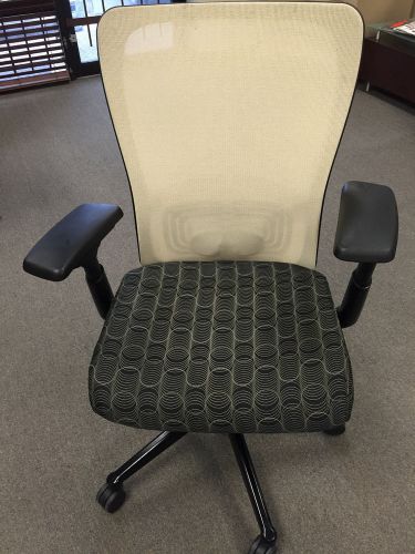 (50) haworth zody task mgmt executive. mesh back commercial grade office chair for sale