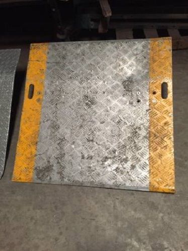Aluminum Warehouse Loading Dock Plate / Dock Board 36&#034;x36&#034; Used