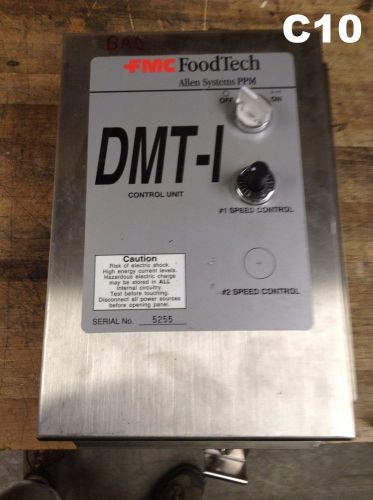 FMC FoodTech Allen Sysems PPM DMT-I Speed Control Stainless Steel &#034; PARTS ONLY&#034;