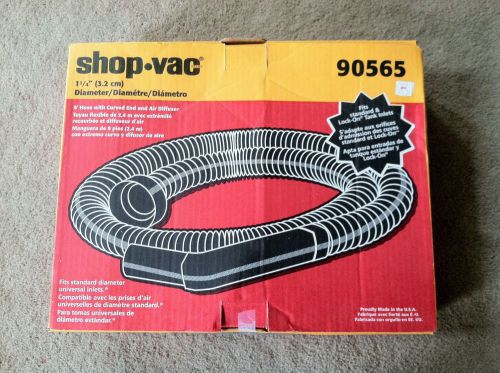 NEW - Shop-Vac 1-1/4&#034; x 8 Foot Hose, Fits Friction Fit &amp; Locking Tank Inlets