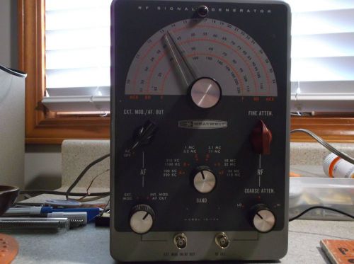 heathkit l0-102 signal generator in radio communication test equipment