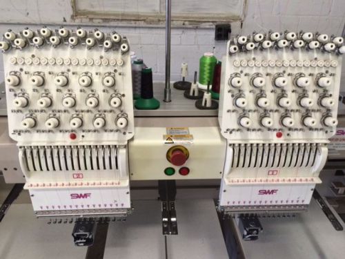 2004 SWF 2 head Commerical Embroidery machine