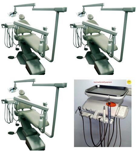 3 Room Dental Office Setup - 3 Adec 1040 Operatories - 21 Piece Package Special