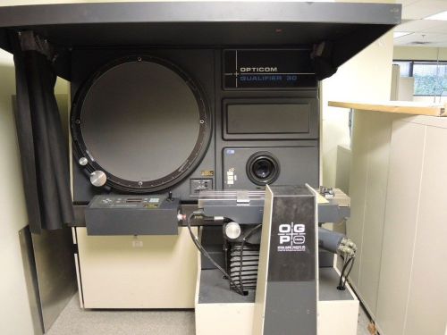 Opticom qualifier 30 optical gagueing products optical comparator granite base for sale