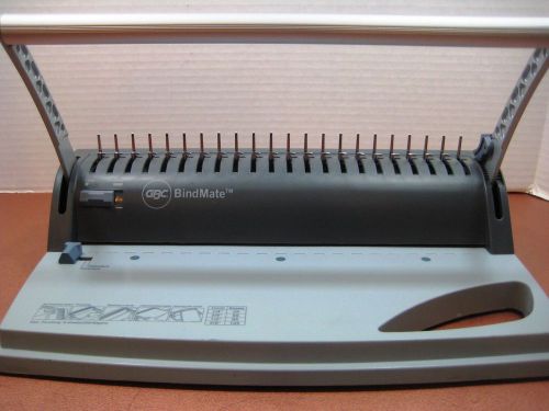 Acco 2-in-1 Comb Binding Machine and 3 Hole Punch GBC BindMate Personal