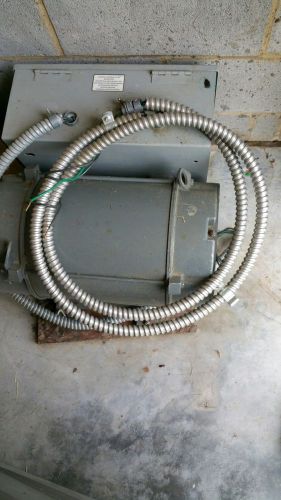 Rotary Three Phase Electric Converter.