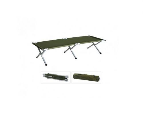Foldaway Stretcher Battlefield Bed Camping With Carry Bag New Free Shipping