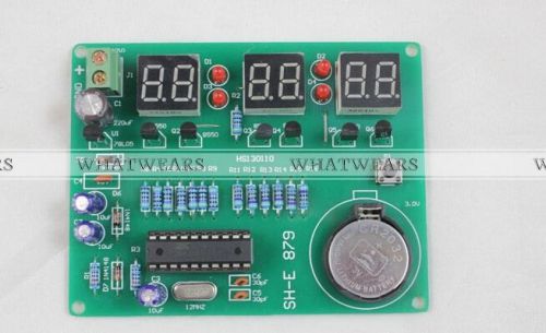 AT89C2051 Electronic Clock Suite Electronic Parts and Components Kits HPP