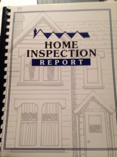 TWO New Home Inspection Reports