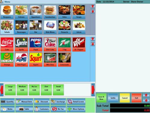 Restaurant Fast Food Retail POS Software point of sale CoffeeShop Bakery ZeusPOS