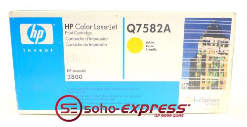 HP GENUINE YELLOW LASERJET TONER CARTRIDGE Q7582A HP LASERJET 3800