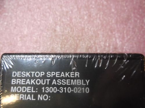 2 pcs autec 1300-310-0210 desktop speaker bleakout assembly for sale