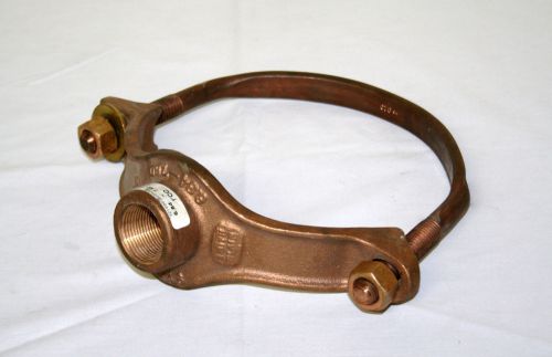 Smith-blair 321 single strap bronze service saddle 6&#039;&#039; pipe 1&#034; tap for sale