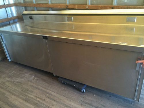 8 Ft Stainless Steel Cabinet
