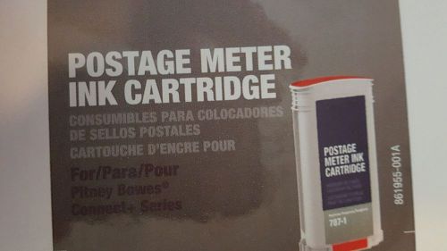 Postage Meter Ink Cartridge, Red Fluorescent, 787-1