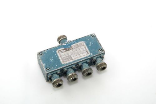 Ael rf microwave power divider 10-2000 mhz mw12760 n type for sale