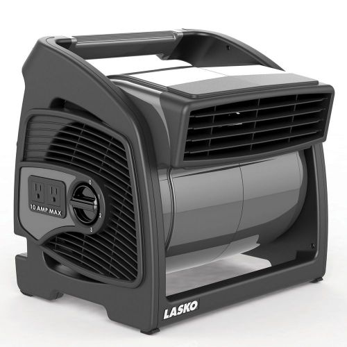 Lasko U15701 Max Performance Pivoting Utility Fan - NEW