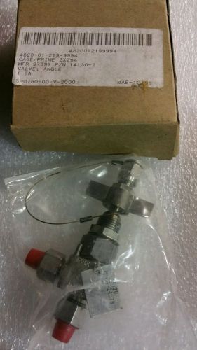 Dragon angle valve 1/4&#034; 316 ss 6000 psi new for sale