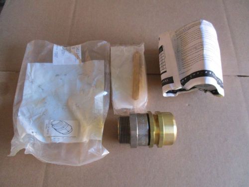 New cmp pxss2k cable gland 1 1/4&#034;  1.25 in npt large nickel plated liquid tight for sale