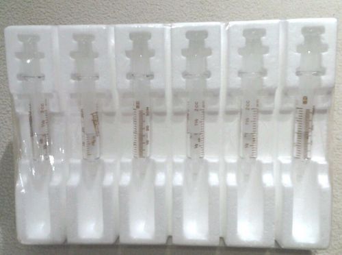 B-D MULTIFIT GLASS SYRINGE  2cc  Pack/6