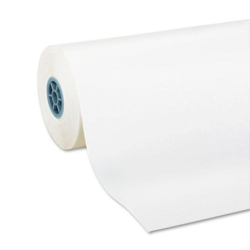 &#034;Pacon Kraft Paper Roll, 40 lbs., 24 In. x 1000 ft, White, RL - PAC5624&#034;