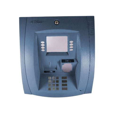 TRITON 9100 ATM FRONT PANEL / DOOR blue Will need new lock