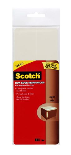 Scotch , Packaging Re-Use Box Edge Reinforcers, 3 x 8-Inches,
