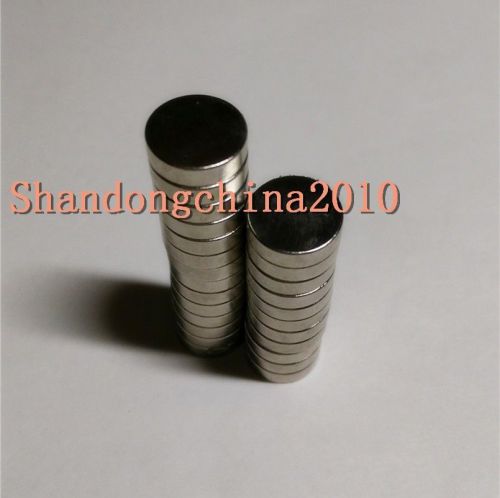 50pcs 12X3mm Neodymium Disc Super Strong Rare Earth N35 Fridge Magnets