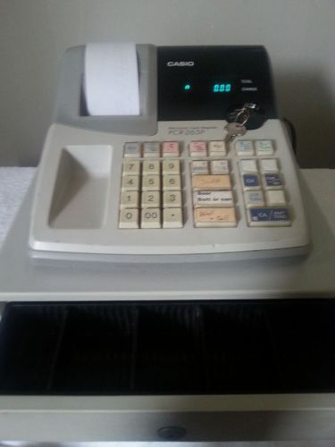 Casio Electronic Cash Register PCR-265P with Keys POS