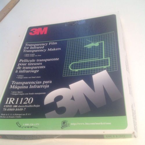 BRAND NEW 3M IR 1140 TRANSPARENCY FILM FOR INFRARED TRANSPARENCY MAKERS