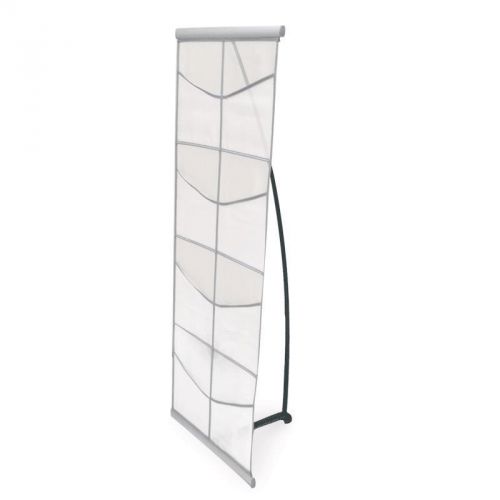 Mesh fabric l1 8 pocket portable trade show literature rack for sale
