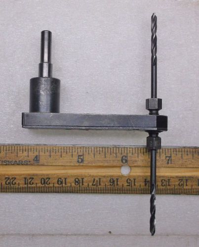 Pancake Drill, Altered Offset Drill Attachment for 1/4-28 threaded bits