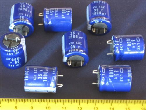 1800uf 1800 uf 35v 105c radial electrolytc capacitor ( qty 20 ) *** new *** for sale