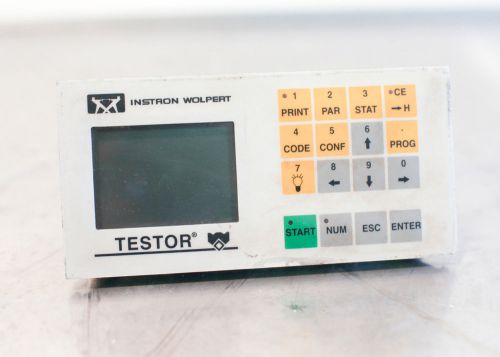 Instron Wolpert Testor 930 Control Panel for Digital Rockwell Hardness Tester