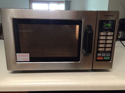 Panasonic NE-1054F 1000W Digital Commercial Microwave w/ Programmable Memory