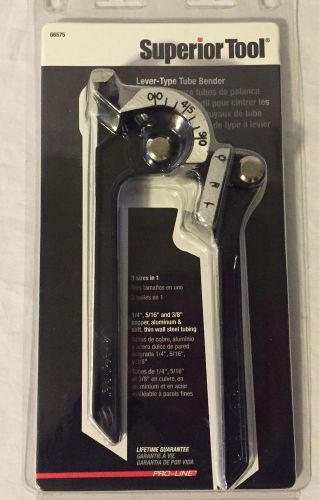 Superior tool lever tube bender 3 size 1/4&#034; 5/16&#034; 3/8&#034; copper aluminium manual for sale