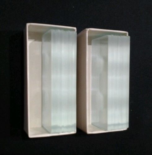 Fisherbrand Microscope Slides, 2 Concavities, 12-560B   pk/12     New/Old Stock