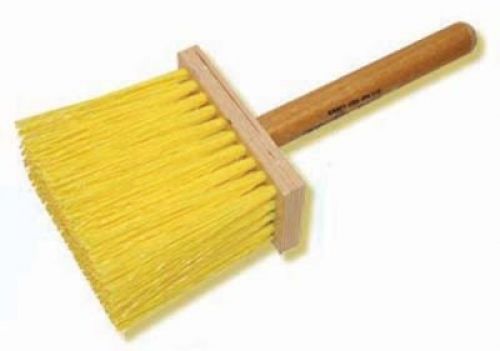 Kraft tool pl115 stucco dash brush - plastic 5-1/2-inch yellow bristles for sale
