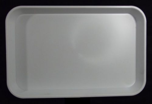 Kabi Plastic Deep White Catering Tray - KB8 x30