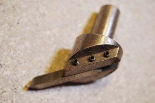 1-5/8&#034; flycutter for vertical mill work. 3/4&#034; shank toolmaker made left-hand cut for sale