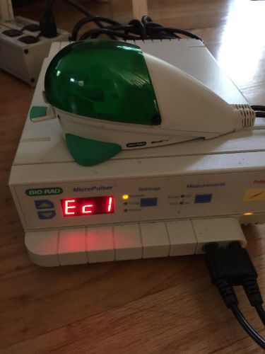 Bio-Rad MicroPulser Electroporator TESTED AND WORKING with ShockPod