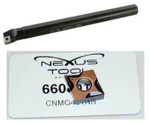 Lamina-nexus a16t-pclnr 1&#034; r.h coolant boring bar+10 cnmg 432 inserts-cnc lathe for sale