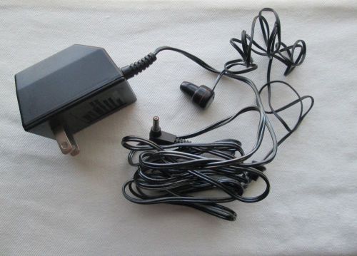 SANYO M5495 AC ADAPTER Power Supply / Earphone Microcassette Recorder Dictation