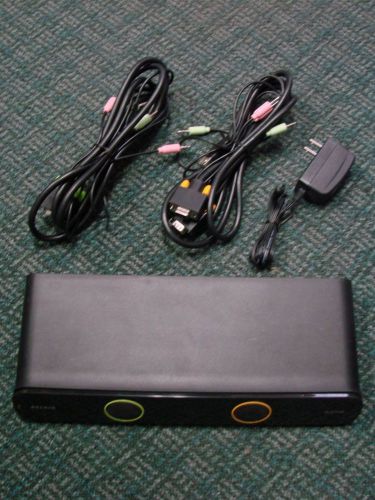 Belkin soho 2 port kvm switch f1ds102l for sale