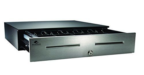 Apg jd237a-bl1816-c-k2 heavy-duty stainless-steel-front cash drawer, 18&#034; x 4.2&#034; for sale