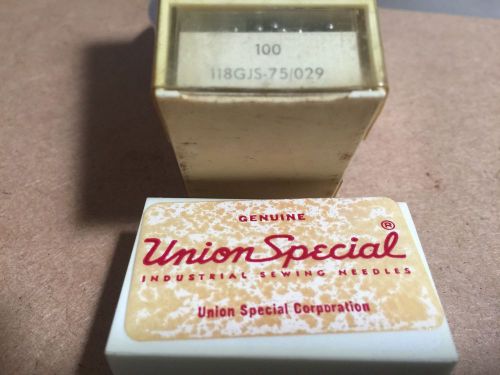 Union Special 118GJS 75 / 029, Sewing Machine Needles (Box of 100 Needles)